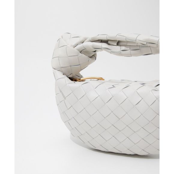 Bottega Veneta Leather Gift Bag White - Picture 7 of 12